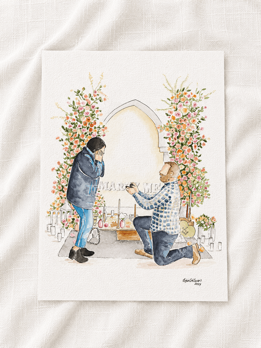 Invitación con Ilustración